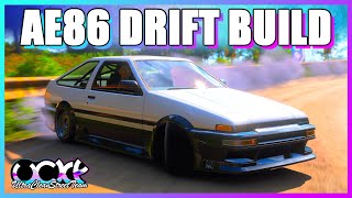 Forza Horizon 5  Angle DRIFT BUILD  Toyota AE86 Trueno [upl. by Culosio917]