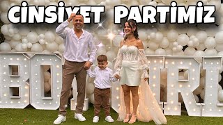 CİNSİYETİMİZİ ÖĞRENİYORUZ  PARTİ VLOG [upl. by Geesey76]