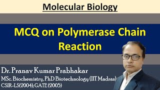 MCQ on Polymerase Chain Reaction PCR [upl. by Wil]