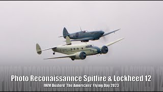 Photo Reconnaisance Spitfire amp Lockheed 12 [upl. by Starlene]