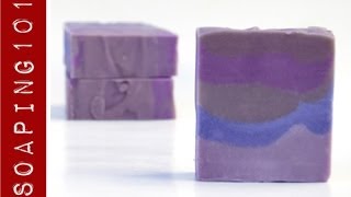 Achieving the Perfect Purple in Cold Process Soap with micas  oxides S2W41 [upl. by Un]