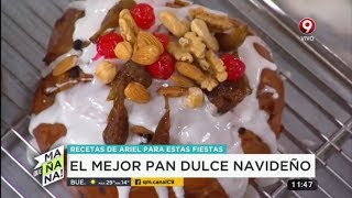 Receta Pan dulce navideño [upl. by Aniratak]