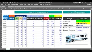 Cálculo de cubicaje y selección de transporte despacho de mercancía [upl. by Isabea]