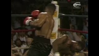 Mike Tyson KO Marvis Frazier in 30 Seconds  HIGHLIGHTS 1986 [upl. by Aleusnoc]