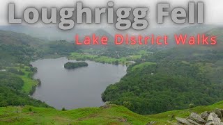 Lake District UK  Loughrigg Fell Walk [upl. by Kosse151]