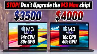 Base vs Top M3 Max MacBook Pro  ULTIMATE Comparison [upl. by Aicilegna396]