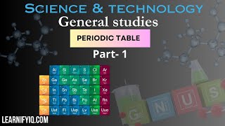 Periodic Table  Part  1  Chemistry  Lecture  15 [upl. by Duvall597]