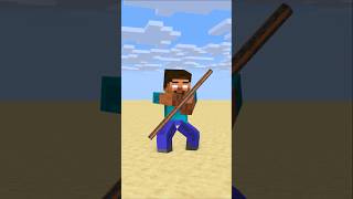 HELP Herobrine Stick Twirling friendship shorts trending anime [upl. by Irolav]