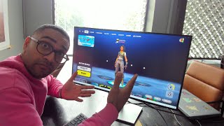 Dell UltraSharp U2724DE Gaming Review Video  Jay plays Fortnite [upl. by Jaworski]