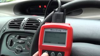 Citroen ABS Fault P010C Diagnosed by Autel FR704 [upl. by Sybley763]