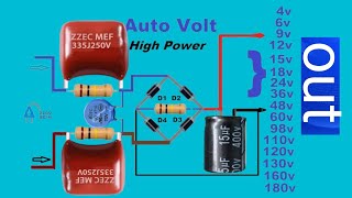 Convert 220v ac to 3v 6v 12v 24v 48v 60v 98v 110v 120v DC Led driver multi output converter [upl. by Ahasuerus]