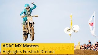 ADAC MX Masters 2019 Fürstlich Drehna Highlights [upl. by Kurr]