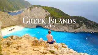 Top 10 Greek Islands To Visit  Greece Travel Guide [upl. by Yllah]