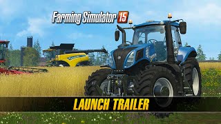 Farming Simulator 15 Consoles Launch Trailer [upl. by Prissy]