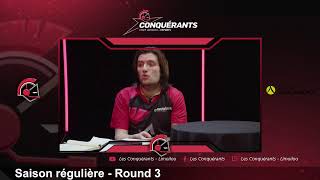 CONQUÉRANTS DE LIMOILOU VS MONTMORENCY 2  Saison régulière  Round 3 [upl. by Alegnaed]