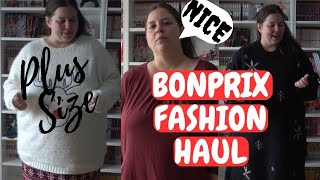 ⛄️PLUS SIZE WINTER FASHION HAUL BONPRIX❄️ [upl. by Aremmat]