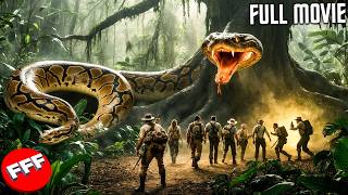 Hunting for treasure in the jungle they end up prey of PYTHON ISLAND  Full ACTION Movie HD [upl. by Noisla]