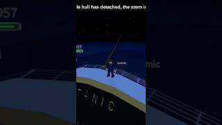 Momentos divertidos en el Titanic parte 2 titanic roblox [upl. by Alohcin46]