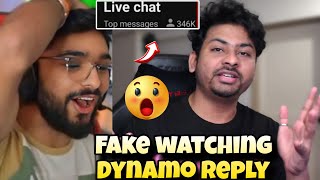 Dynamo Again 100K Fake Watching react Lolzz 356K Watching 🔥 [upl. by Affer]