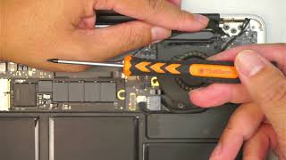 Macbook Air A1466 Fan Replacement [upl. by Anicul21]