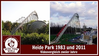 Heide Park Vergleich zwischen 1983 und 2011 [upl. by Kirsti]