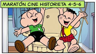 🎥 Maratón Cine Historieta 4 5 e 6  Mónica y sus Amigos [upl. by Lucais]