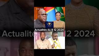 Informations du 8 12 2024 tontondtv kinshasa congo felixtshisekedi gospel [upl. by Larrie]