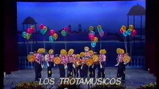 Comparsa  Los Trotamúsicos \ Actuación Completa en la FINAL \ Carnaval 1992 [upl. by Nakre]