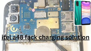 itel A48 charging slow solutionitel a48 charge itel l6006 [upl. by Ahsirak]