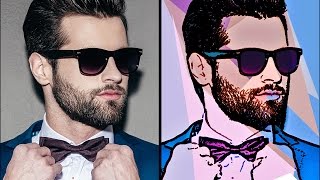 Photoshop Tutorial How to Quickly Create Stylish Pop Art Portraits from Photos [upl. by Aidin]