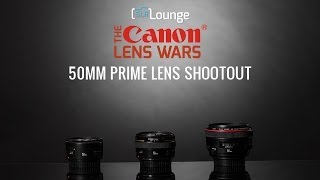 Best 50mm Prime Lens The SLR Lounge Canon Lens Wars Series Episode 6 [upl. by Schuman542]