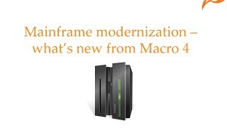 Mainframe modernization Webinar [upl. by Pik]