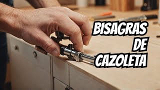 Cómo DESMONTAR BISAGRAS DE CAZOLETA en puertas de muebles [upl. by Carolynne]