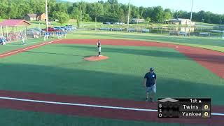 HARC Little League Baseball Twins v Yankees 52124 [upl. by Yemirej936]