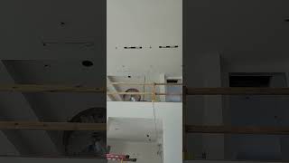 Drywall is up and being finishedelectricalworkdrywallyoutubeshorts professional youtubeshorts [upl. by Kidd]