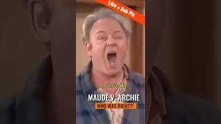 Archie Bunker amp Bea Arthur Debate History’s Greatest Blunders allinthefamily 70stv maude [upl. by Camellia288]