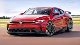 New 2025 Volkswagen Scirocco Electric Sportscar Reborn  VW Scirocco 2025 [upl. by Adamson]