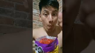 COMIENDO CHEETOS FLAMIN HOT CON SALSA VALENTINA VIDEOS ASMR [upl. by Zebaj]