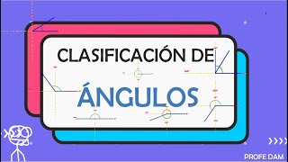 CLASIFICACIÓN DE ÁNGULOS [upl. by Gaulin731]