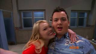 iCarly Emma Stone  I Met Gibby I Touched Gibby [upl. by Lilybel]