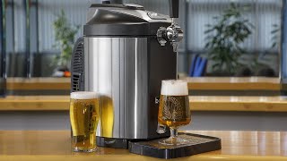 How To Assemble Use amp Clean a 5L Mini Keg Beer Pump Dispenser  Baridi By Dellonda [upl. by Ardaed195]