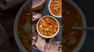 Healthy Minestrone Soup vegan  gluten free [upl. by Grider]