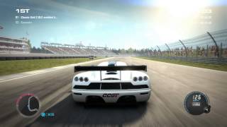 GRID 2 PC Tier 4 Koenigsegg CCGT Gameplay  Classic GRID Car Pack DLC [upl. by Lirrehs]