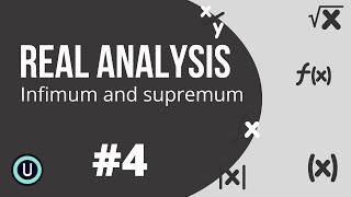 4Infimum and supremum Real Analysis [upl. by Llehsram]