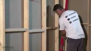 Installing Gyprock plasterboard  Plasterboard walls and ceilings [upl. by Notlrak]