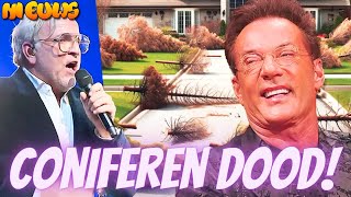 Gerard Joling schrikt van vals zingende Gordon ‘Coniferen dood’ [upl. by Faun]