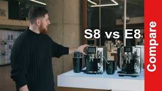 Jura E8 vs S8  2022 Comparison [upl. by Fital]