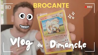 Vlog du dimanche  Brocante du weekend en mode Pokemon [upl. by Akimihs]