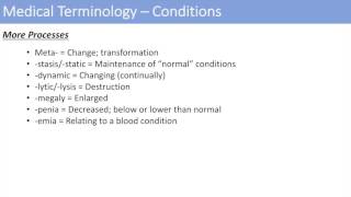 Medical Terminology  The Basics  Lesson 2 [upl. by Herra]