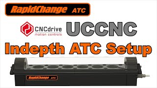 RapidChange ATC Automatic Tool Changer New UCCNC Configuration Wizard plugin [upl. by Meridel]